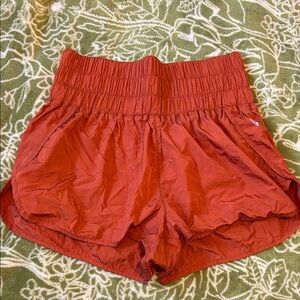 Free People Burnt Orange Shorts